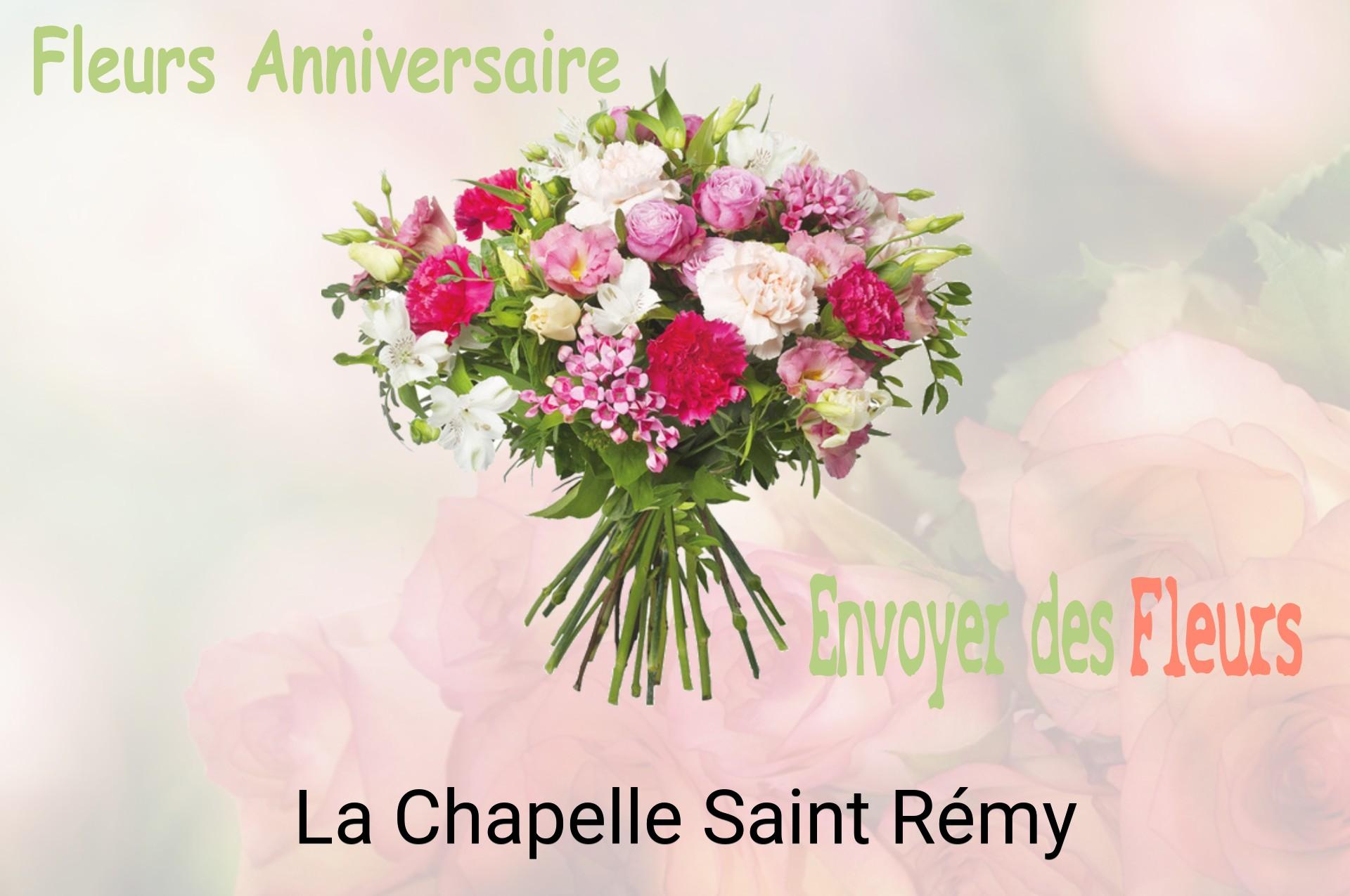 Bouquet de fleurs d’anniversaire livré à La Chapelle-Saint-Rémy