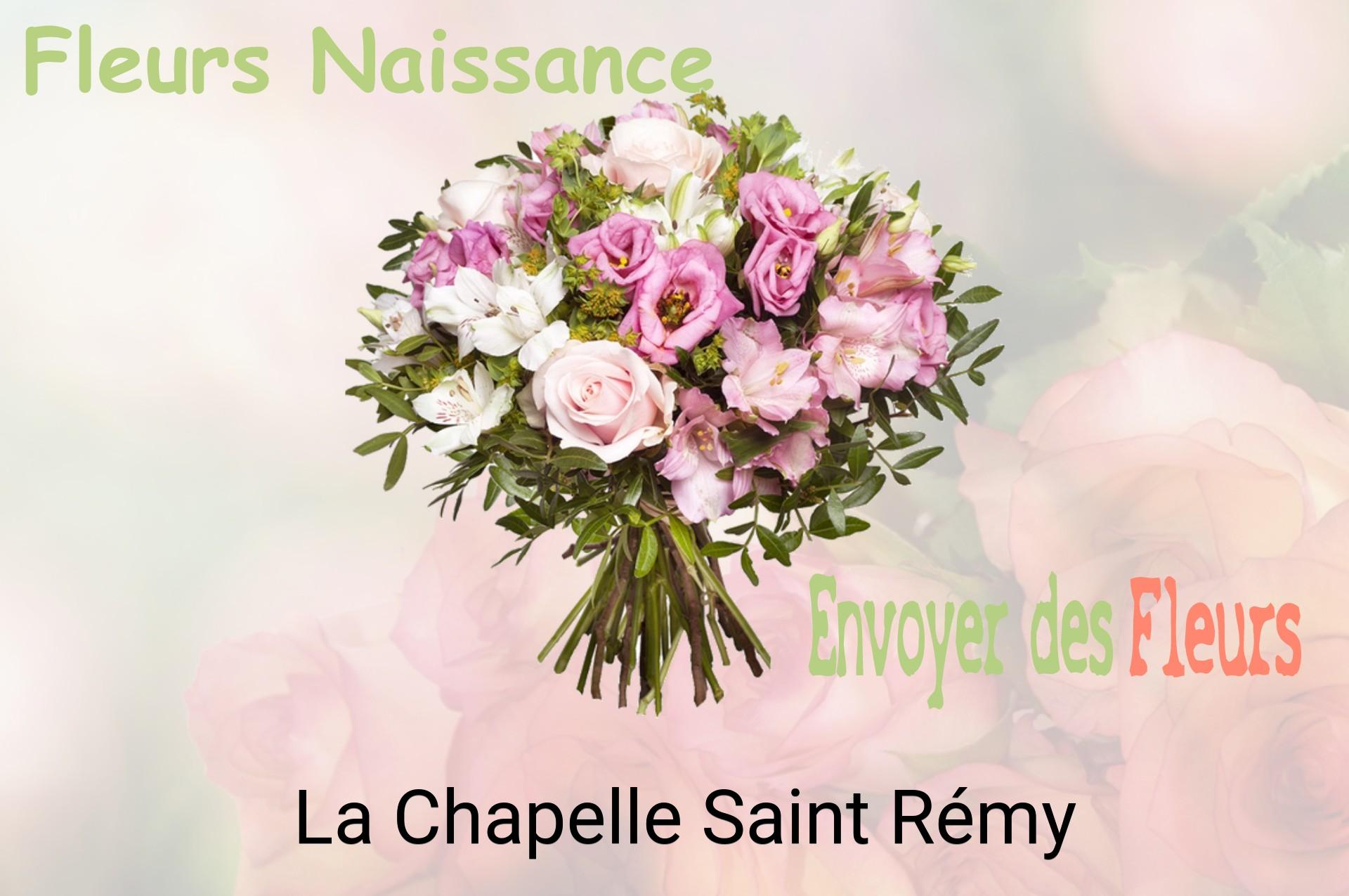 Bouquet de fleurs de naissance livré à La Chapelle-Saint-Rémy