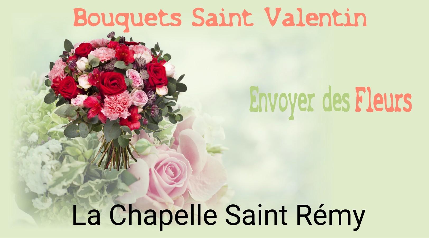 Roses de Saint-Valentin livrées à La Chapelle-Saint-Rémy